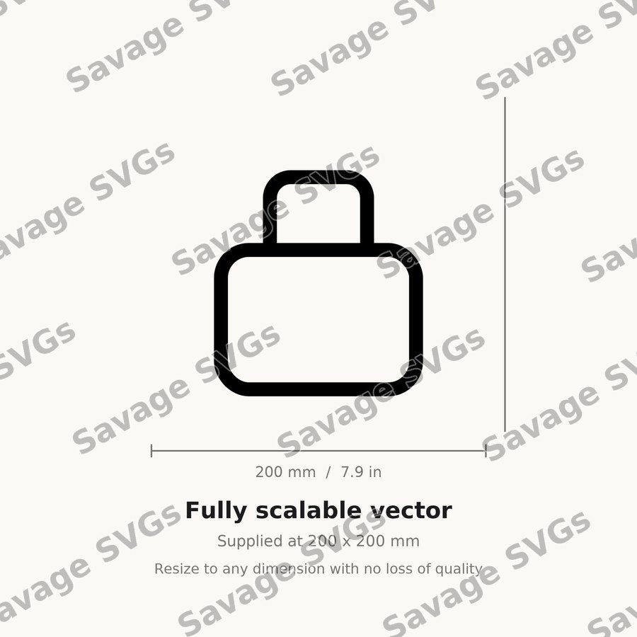 Padlock Outline
