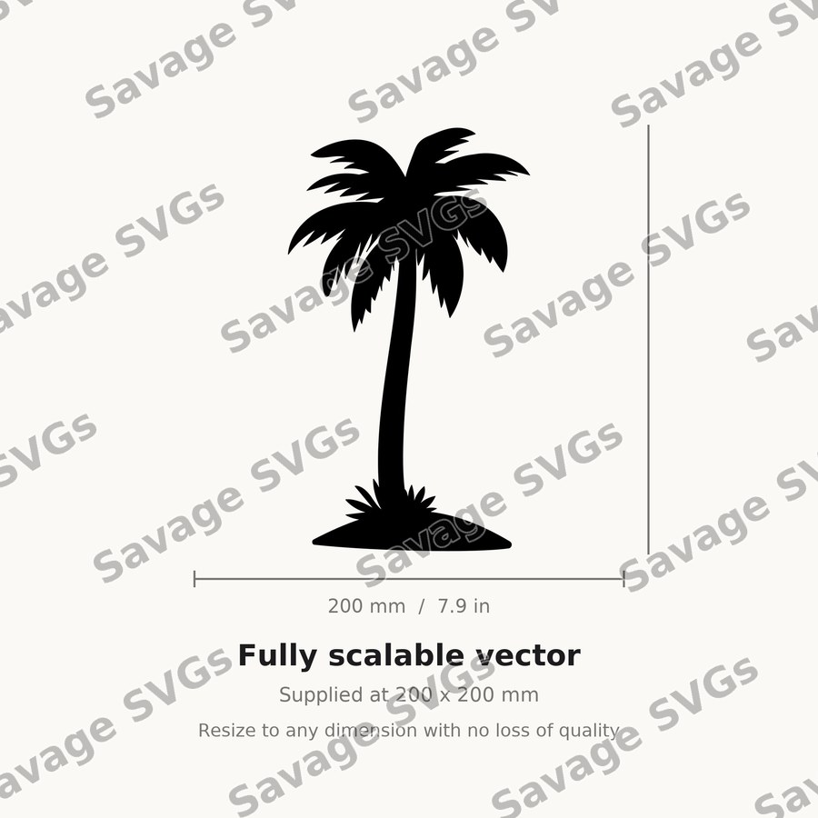Palm Tree Silhouette