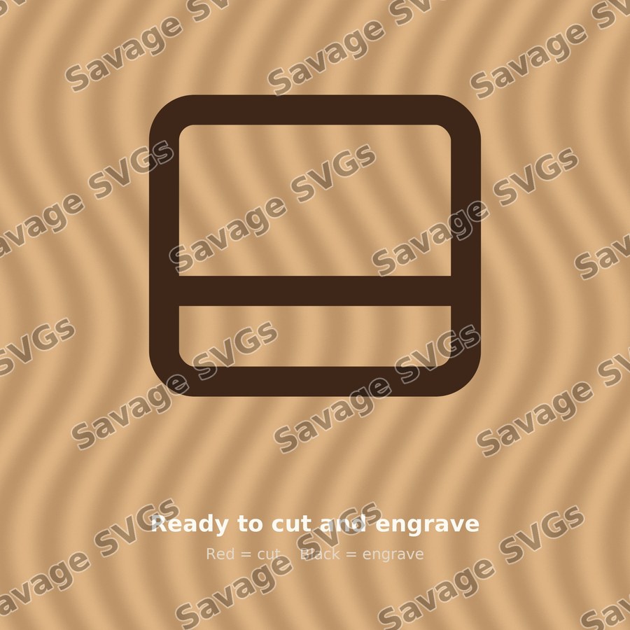 Panel Bottom Icon