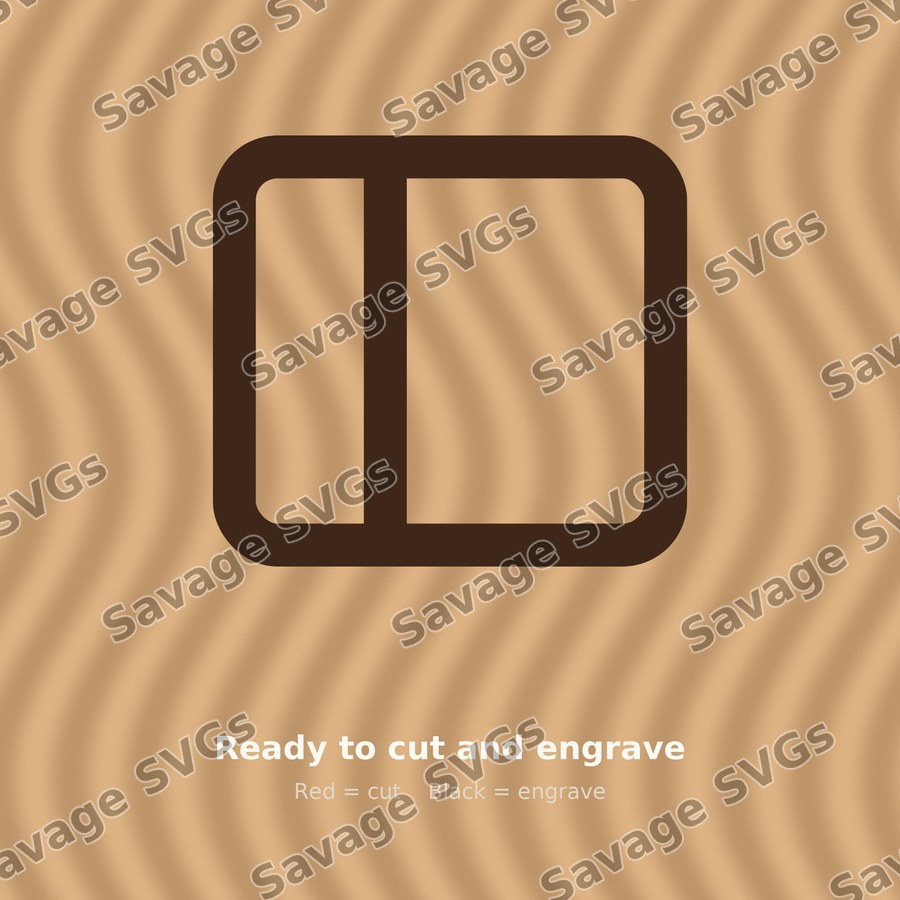 Panel Left Layout Icon