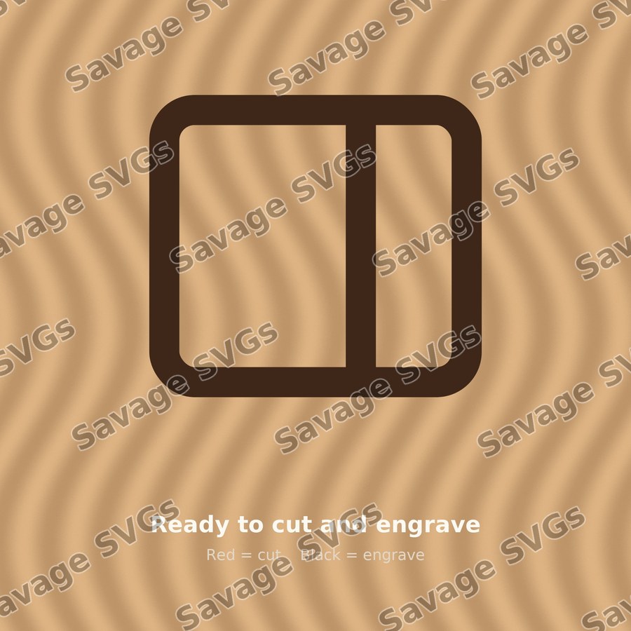 Panel Right Layout Icon