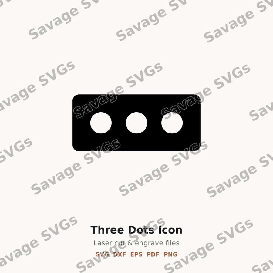 Three Dots Icon