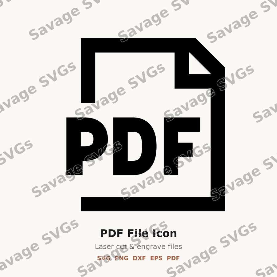 PDF File Icon