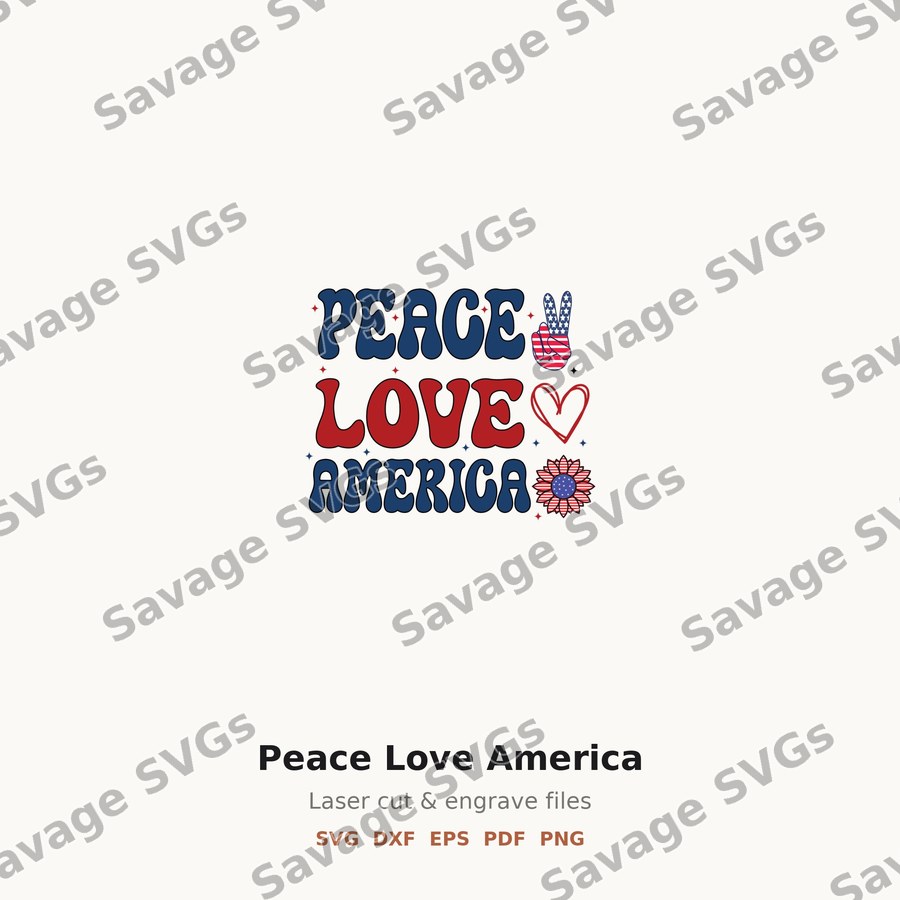Peace Love America