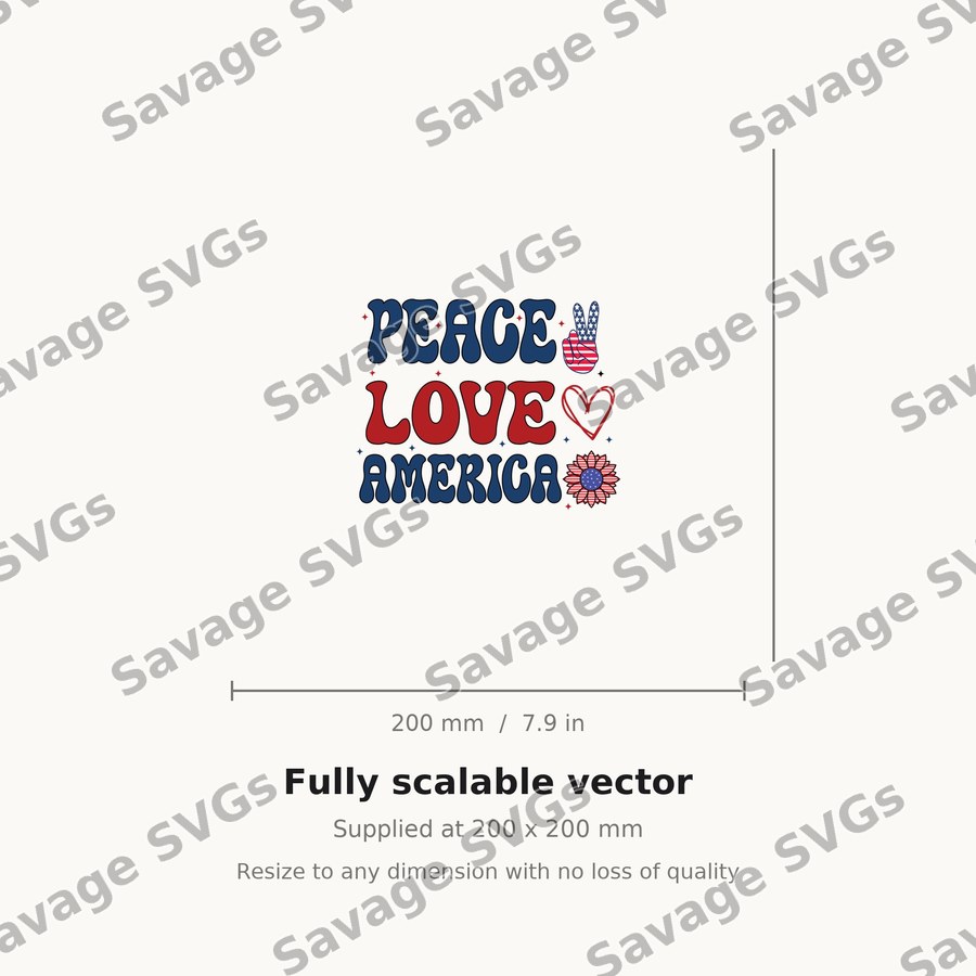 Peace Love America