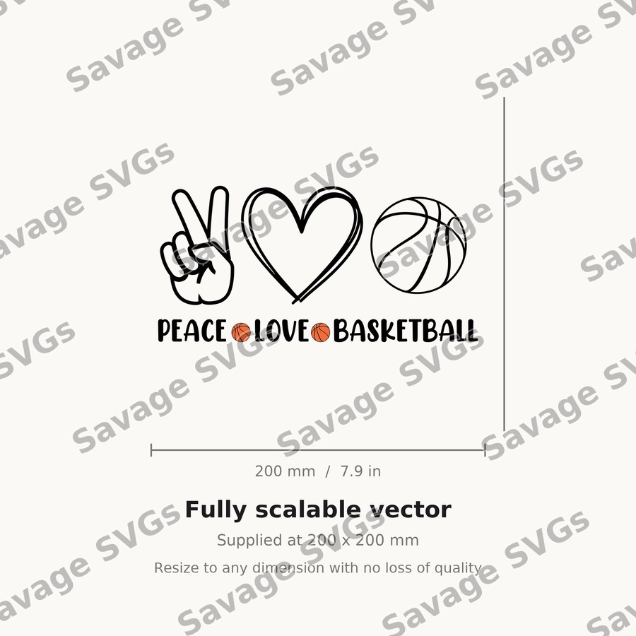 Peace Love Basketball