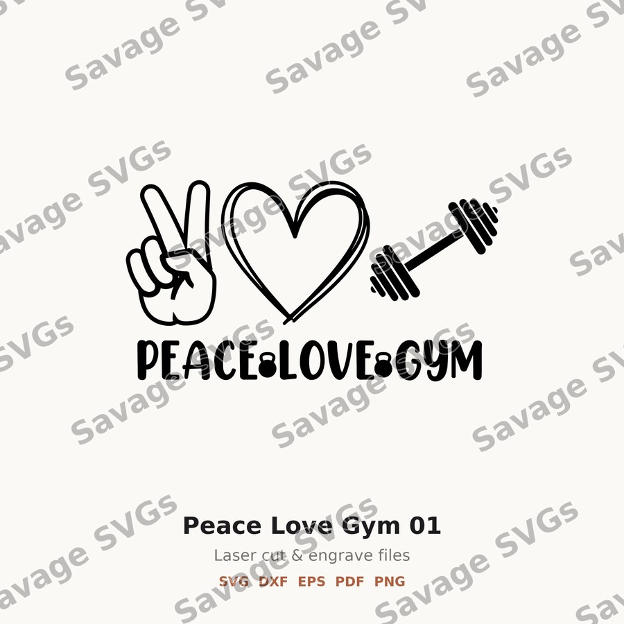 Peace Love Gym 01