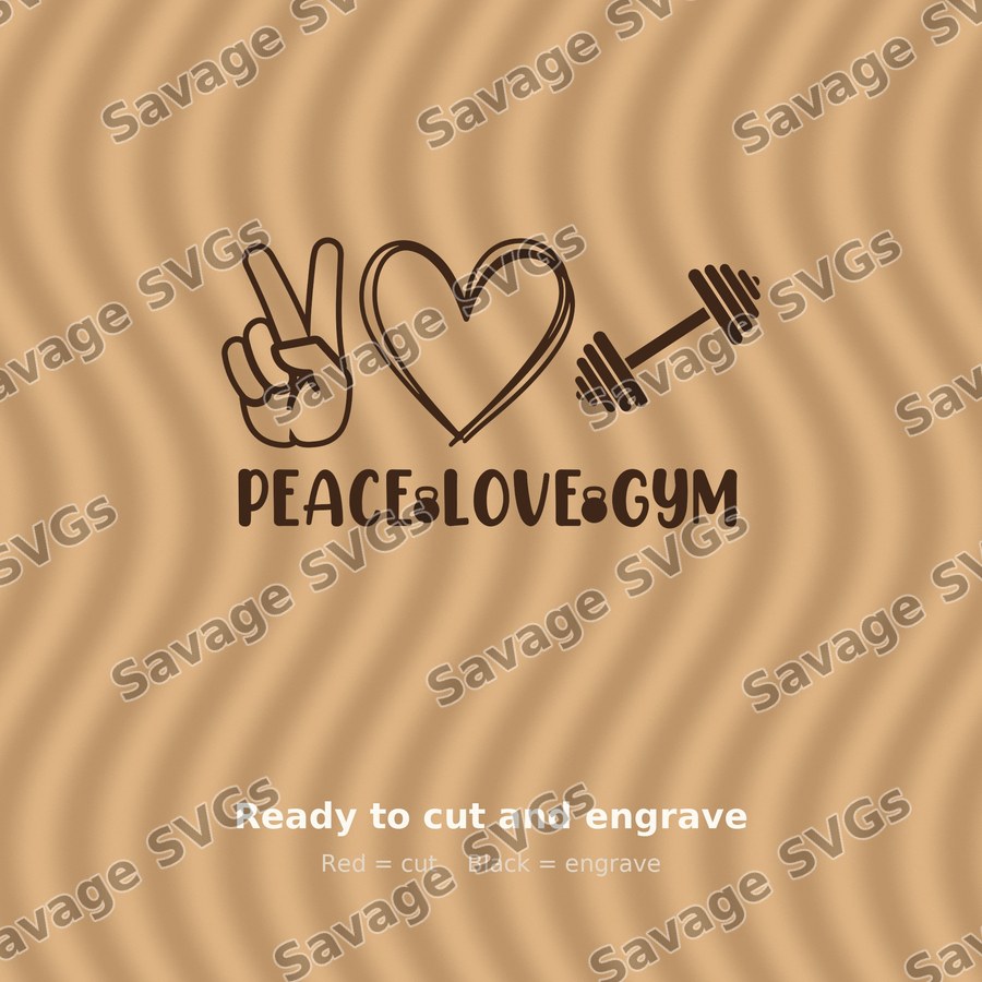 Peace Love Gym 01