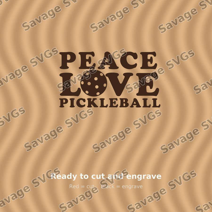 Peace Love Pickleball