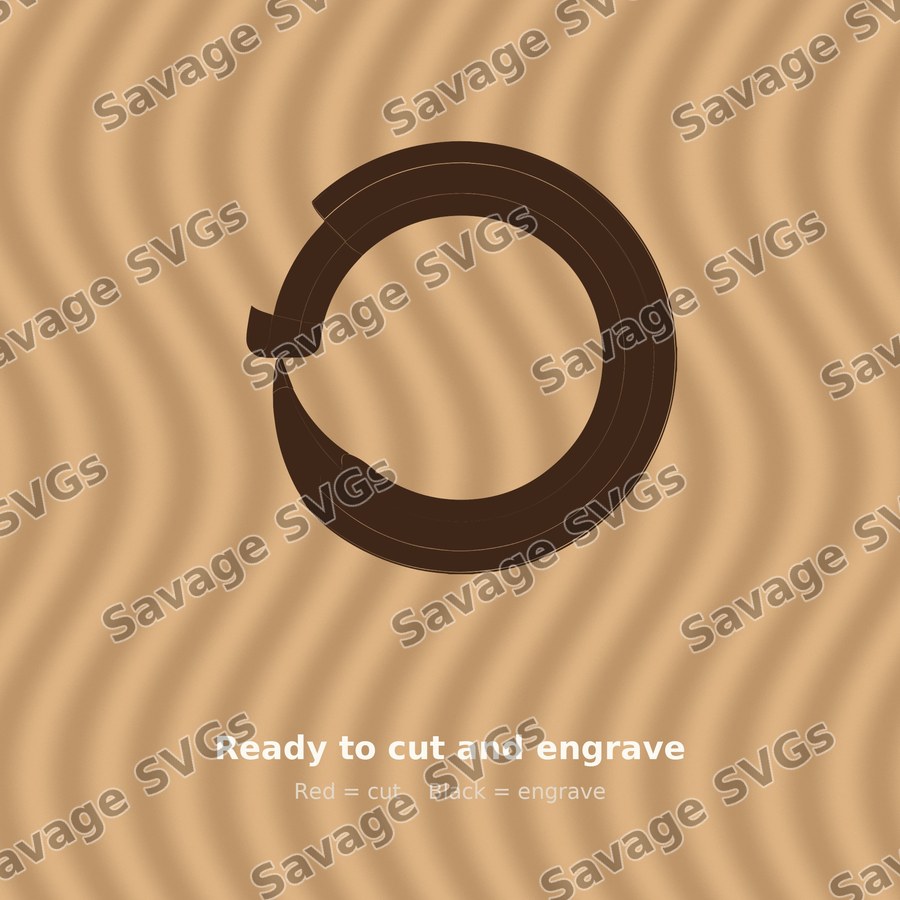 Pencil Circle Frame