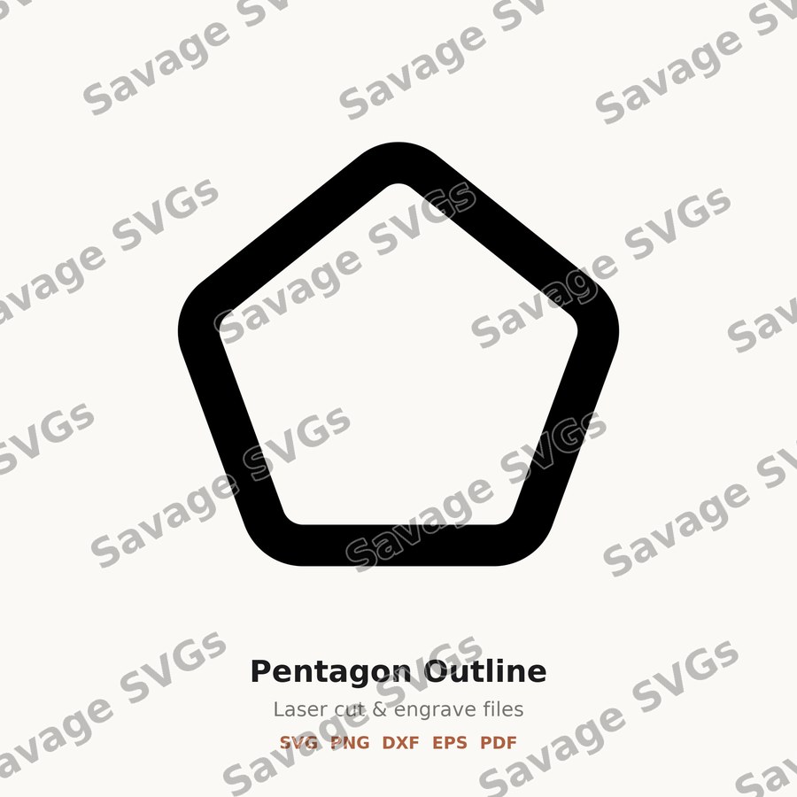 Pentagon Outline
