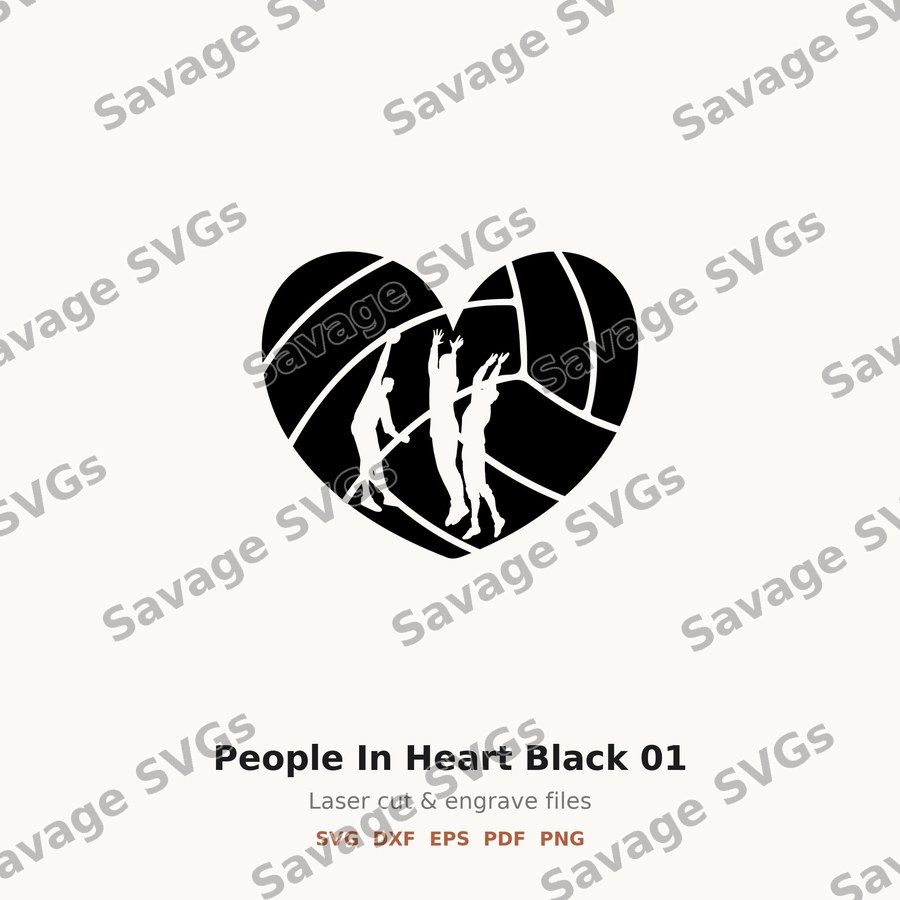 People In Heart Black 01