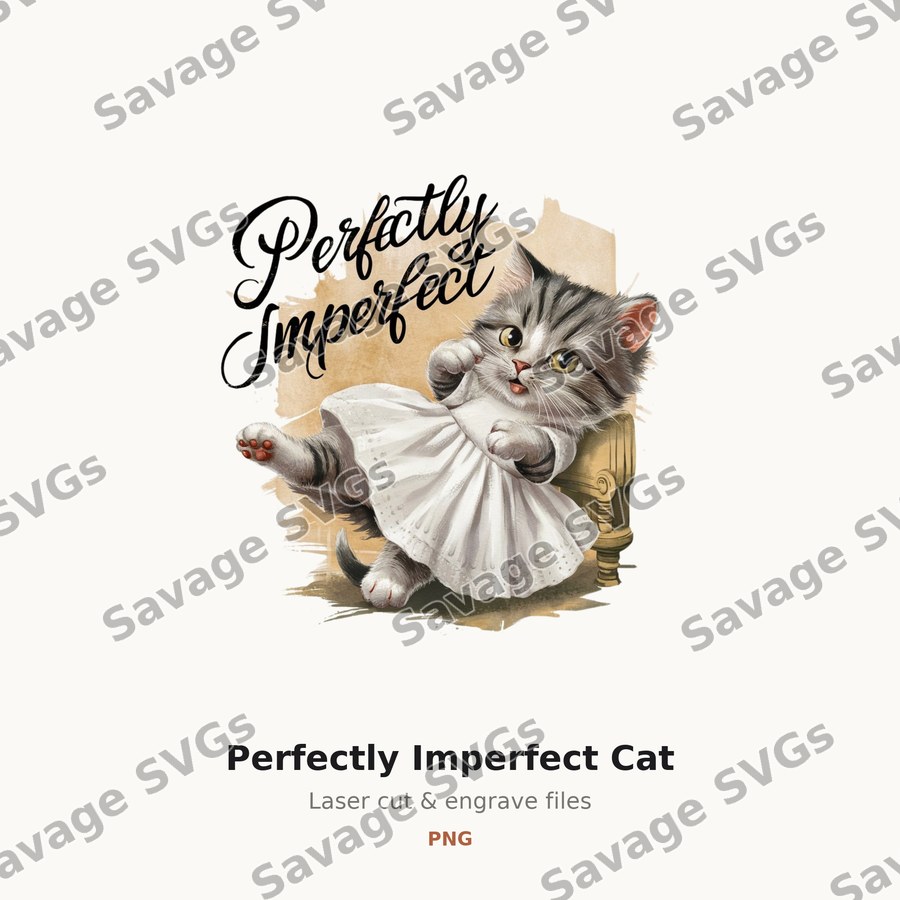 Perfectly Imperfect Cat