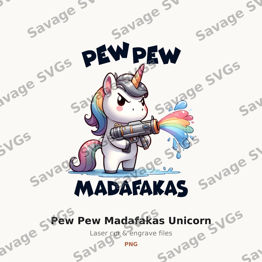 Pew Pew Madafakas Unicorn