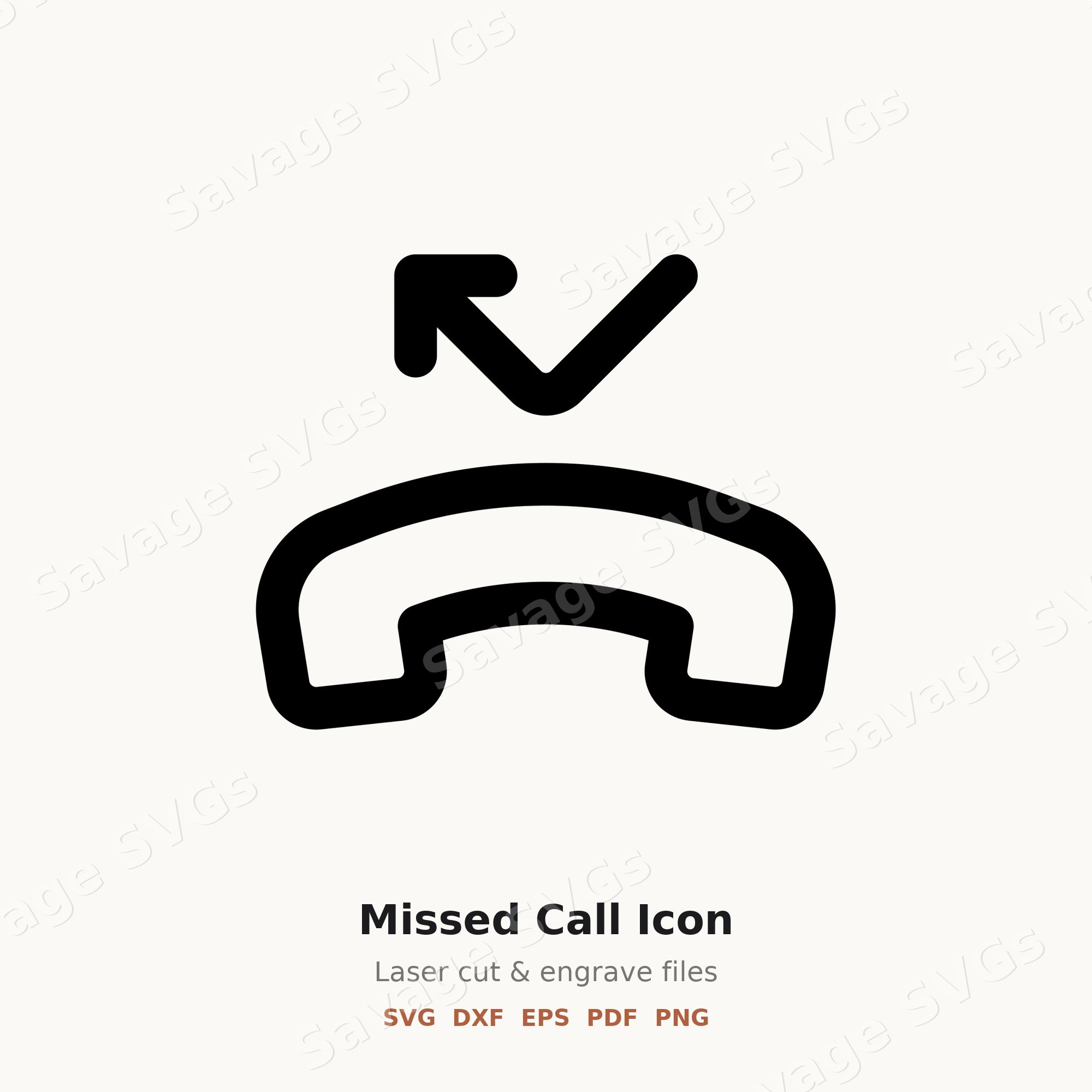 Missed Call Icon