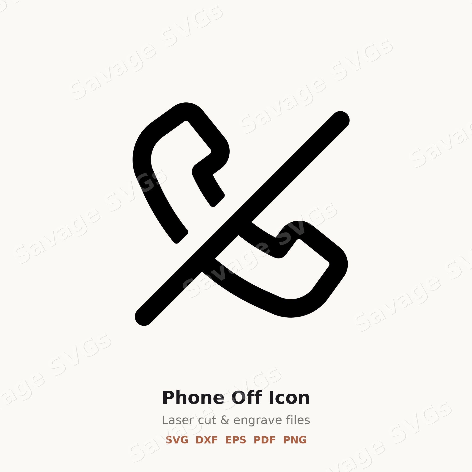 Phone Off Icon