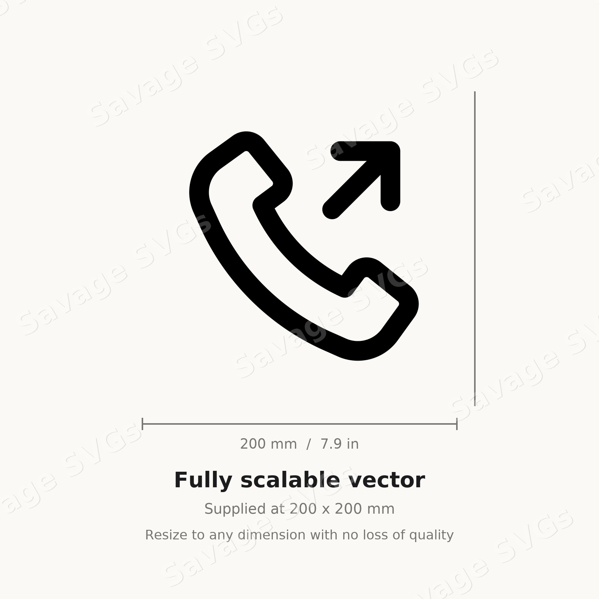 Outgoing Call Icon