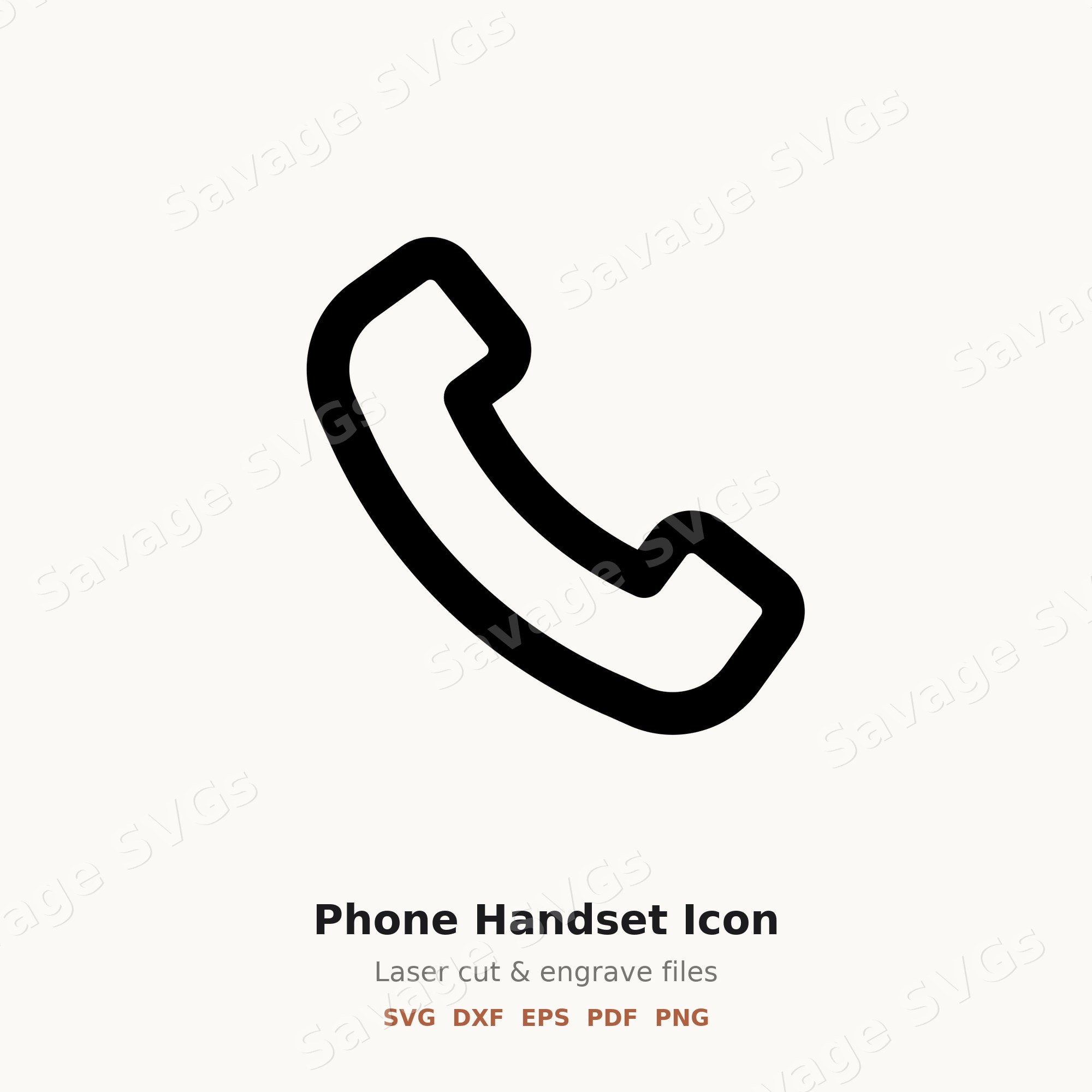 Phone Handset Icon