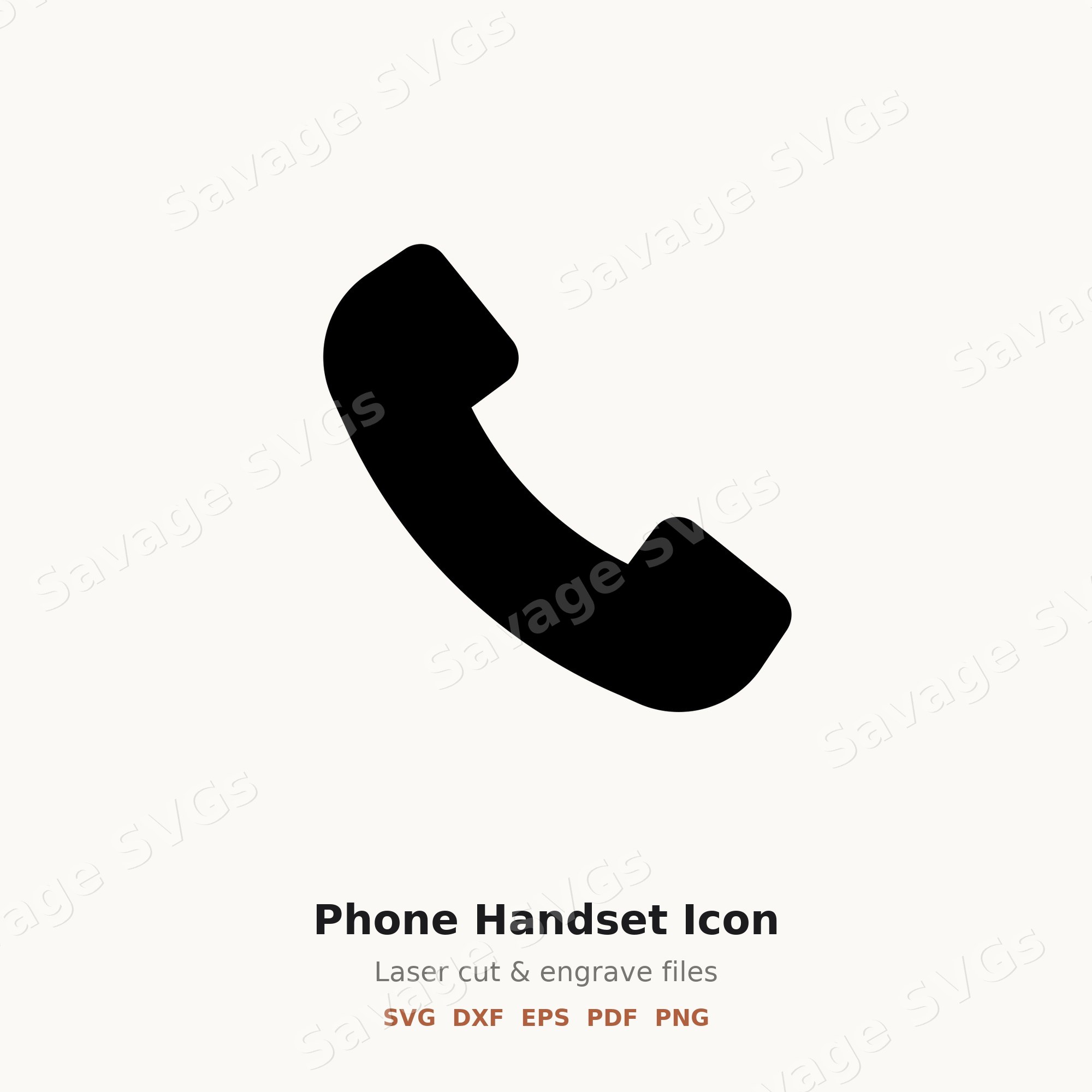 Phone Handset Icon