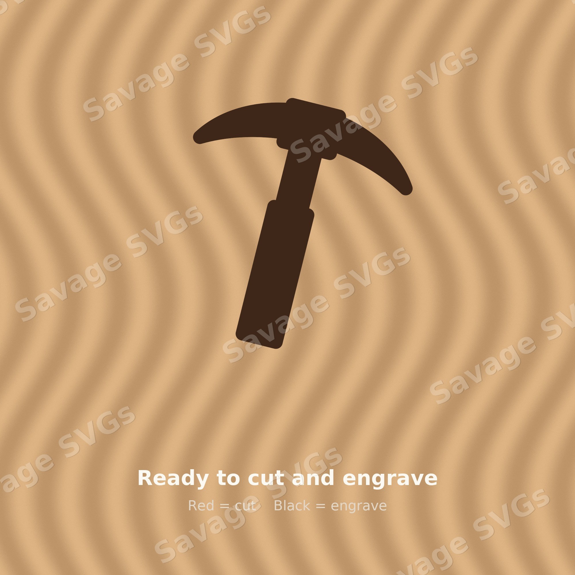 Pickaxe Silhouette