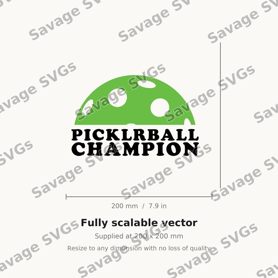 Pickleball Champion