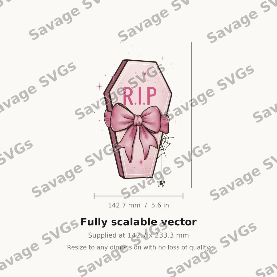 Pink Coffin RIP