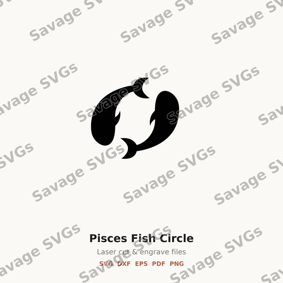 Pisces Fish Circle