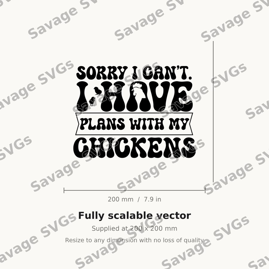 Plans With My Chickens