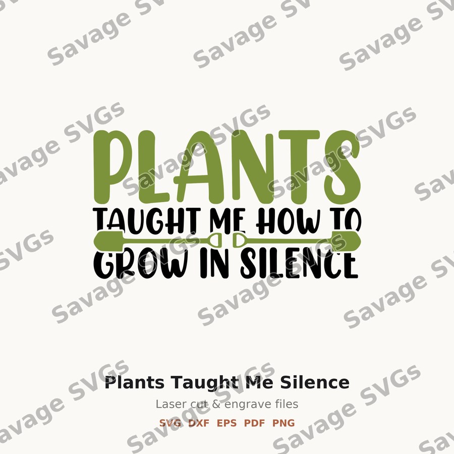 Plants Taught Me Silence