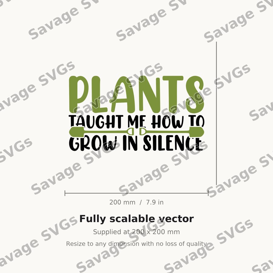 Plants Taught Me Silence
