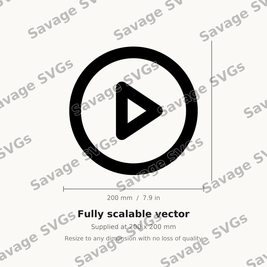 Play Button Icon