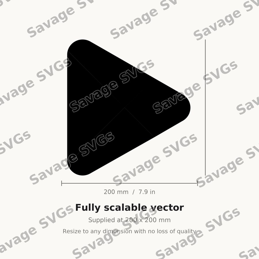 Play Button Triangle