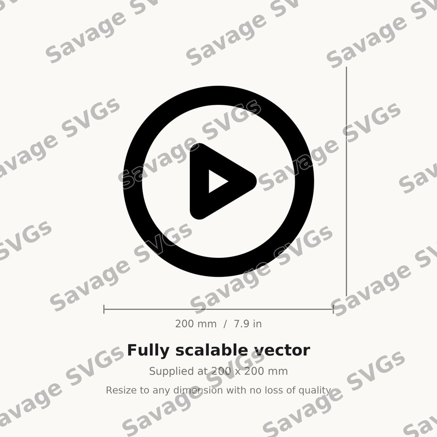 Play Button Circle