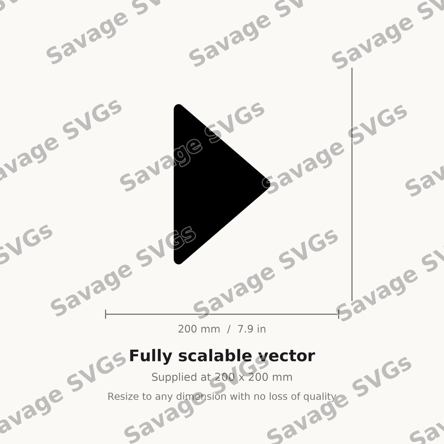 Play Triangle Arrow