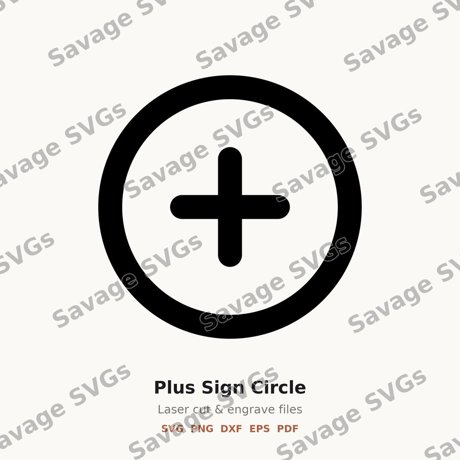 Plus Sign Circle