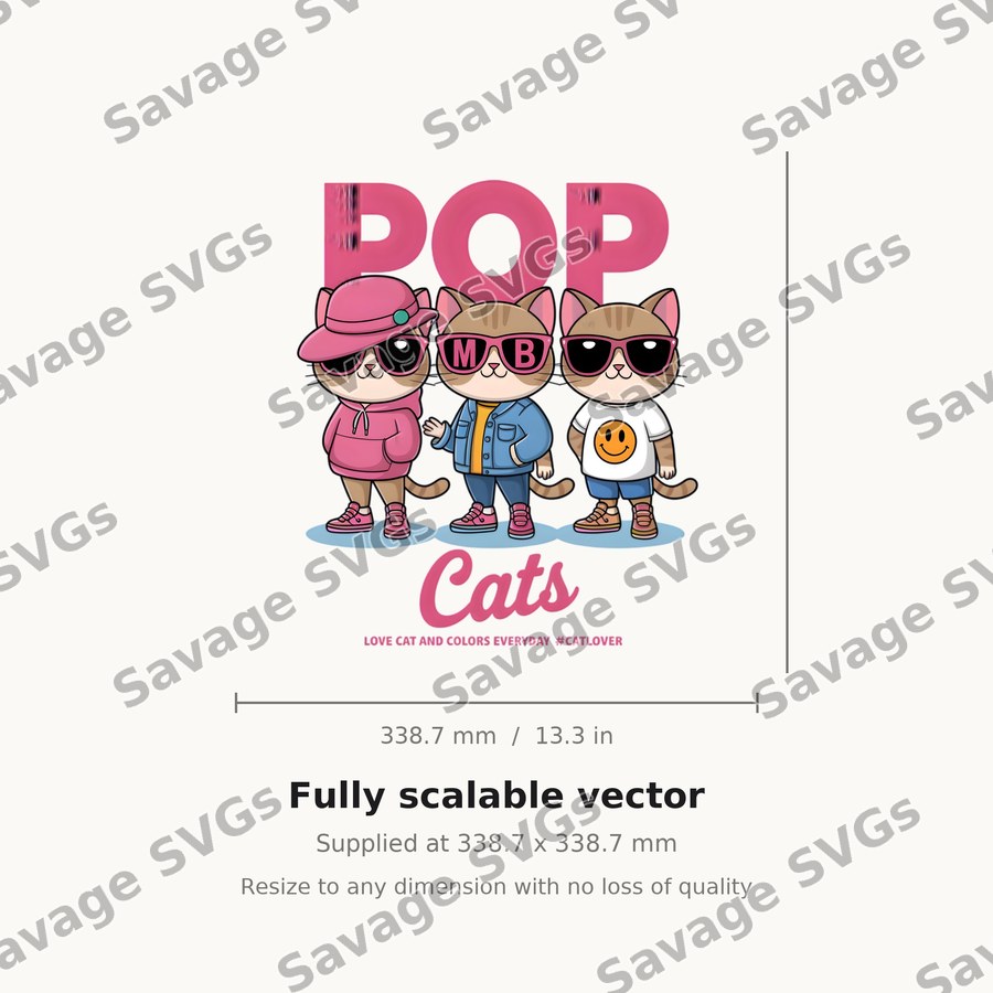 Pop Cats Trio