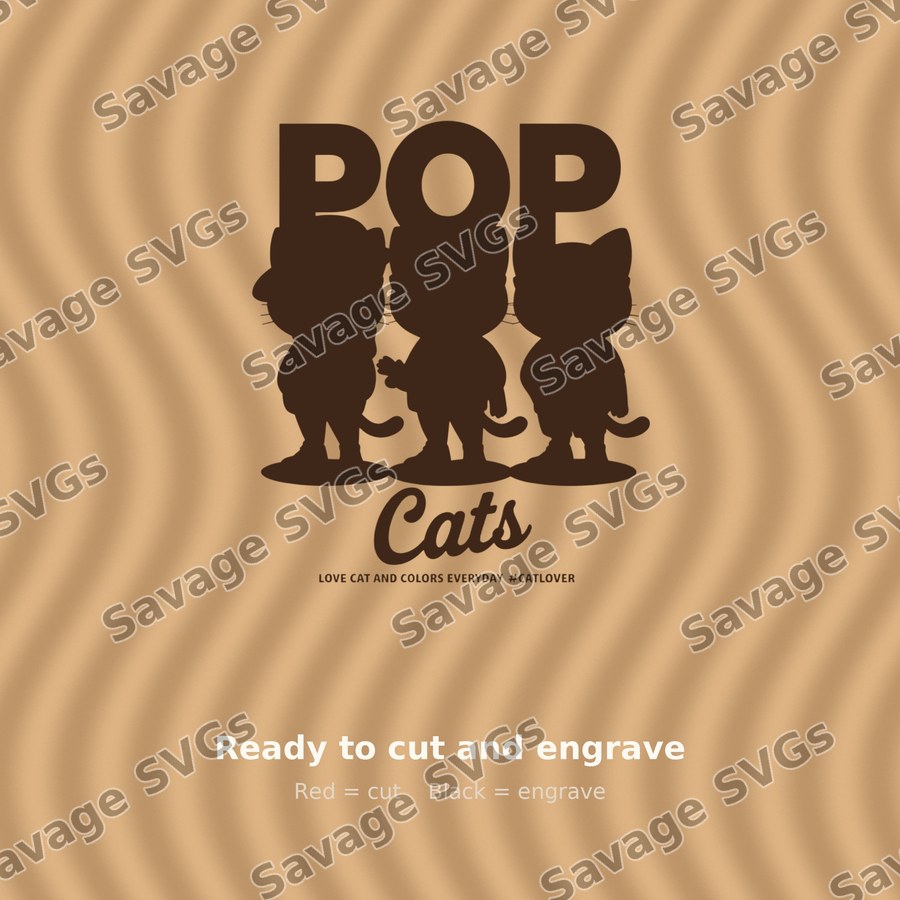 Pop Cats Trio