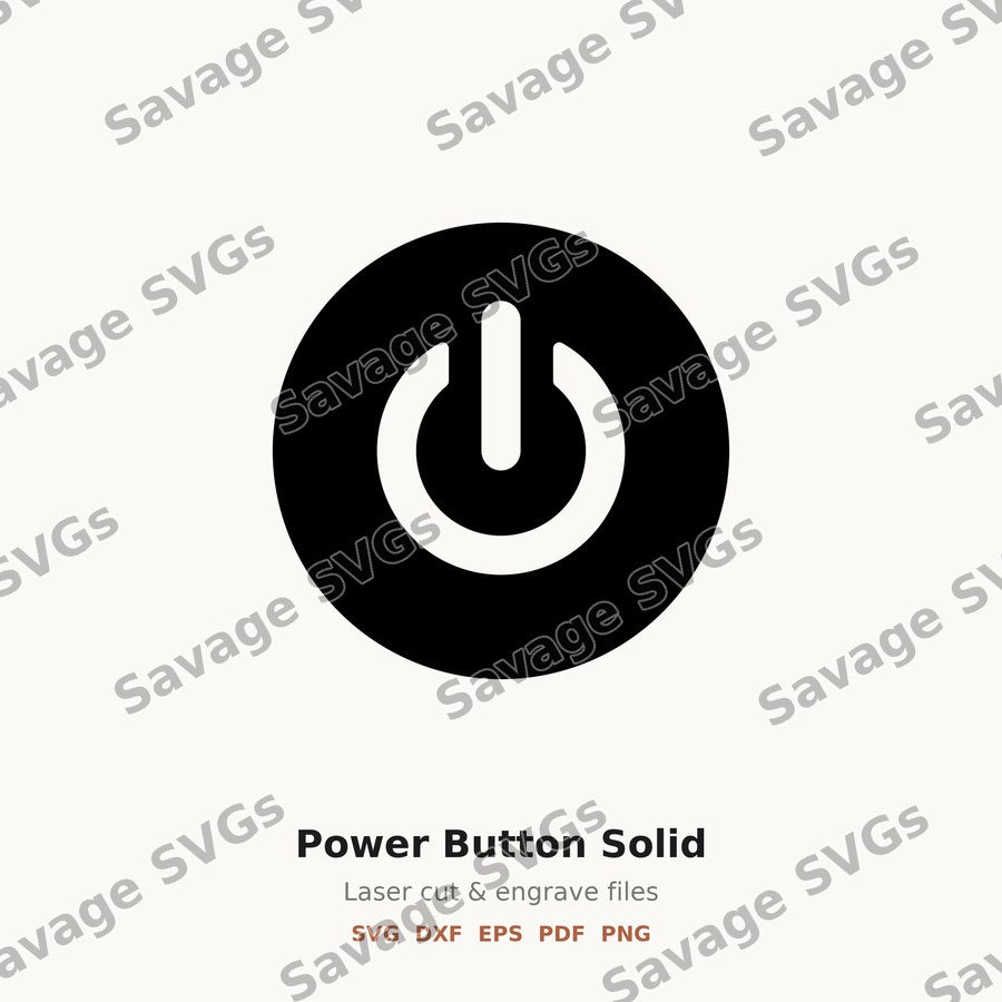 Power Button Solid