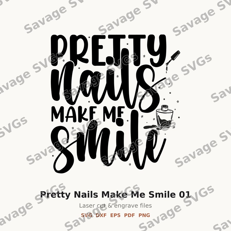 Pretty Nails Make Me Smile 01