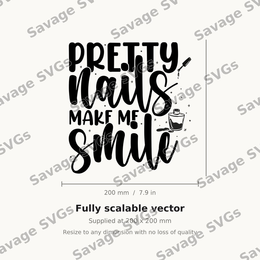 Pretty Nails Make Me Smile 01