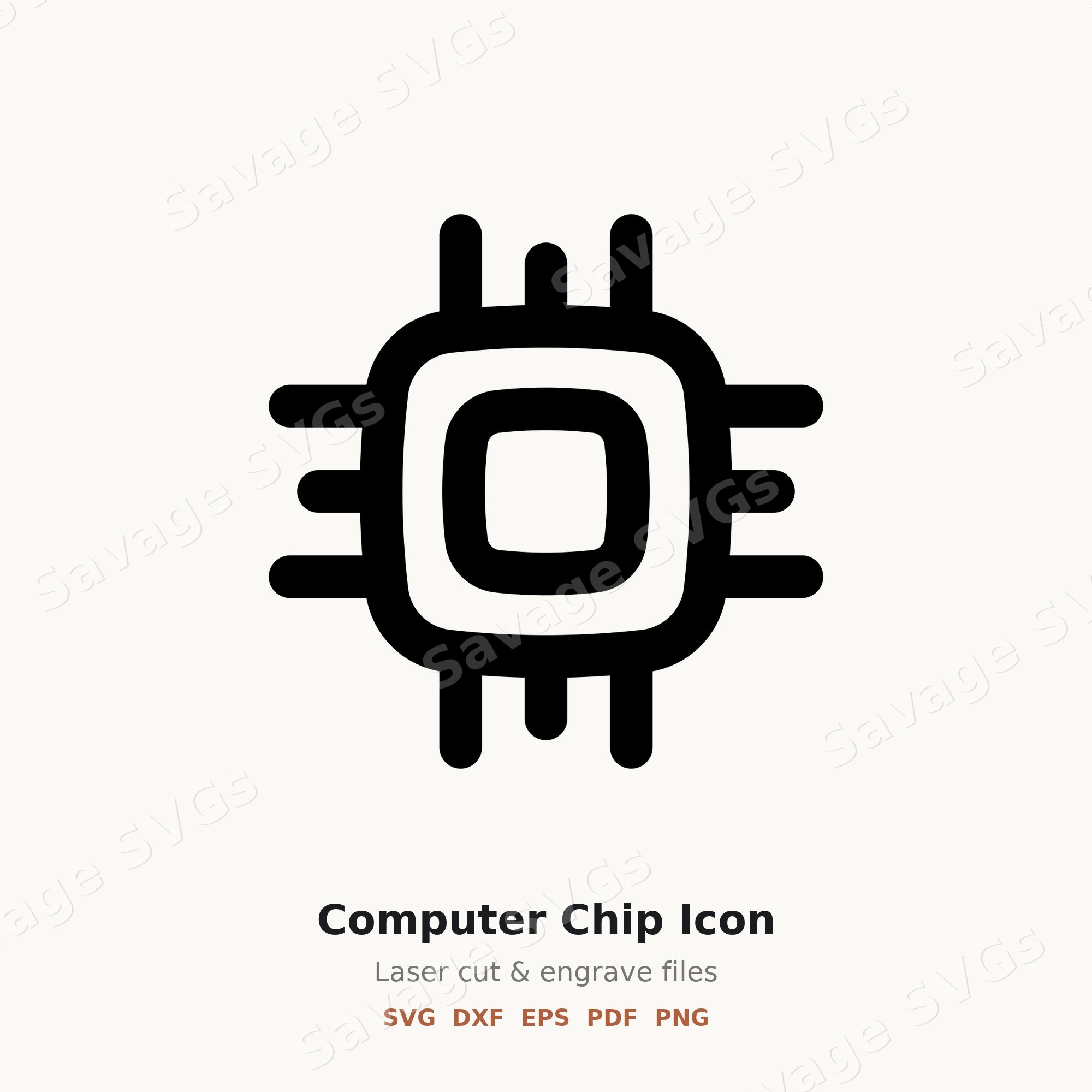 Computer Chip Icon