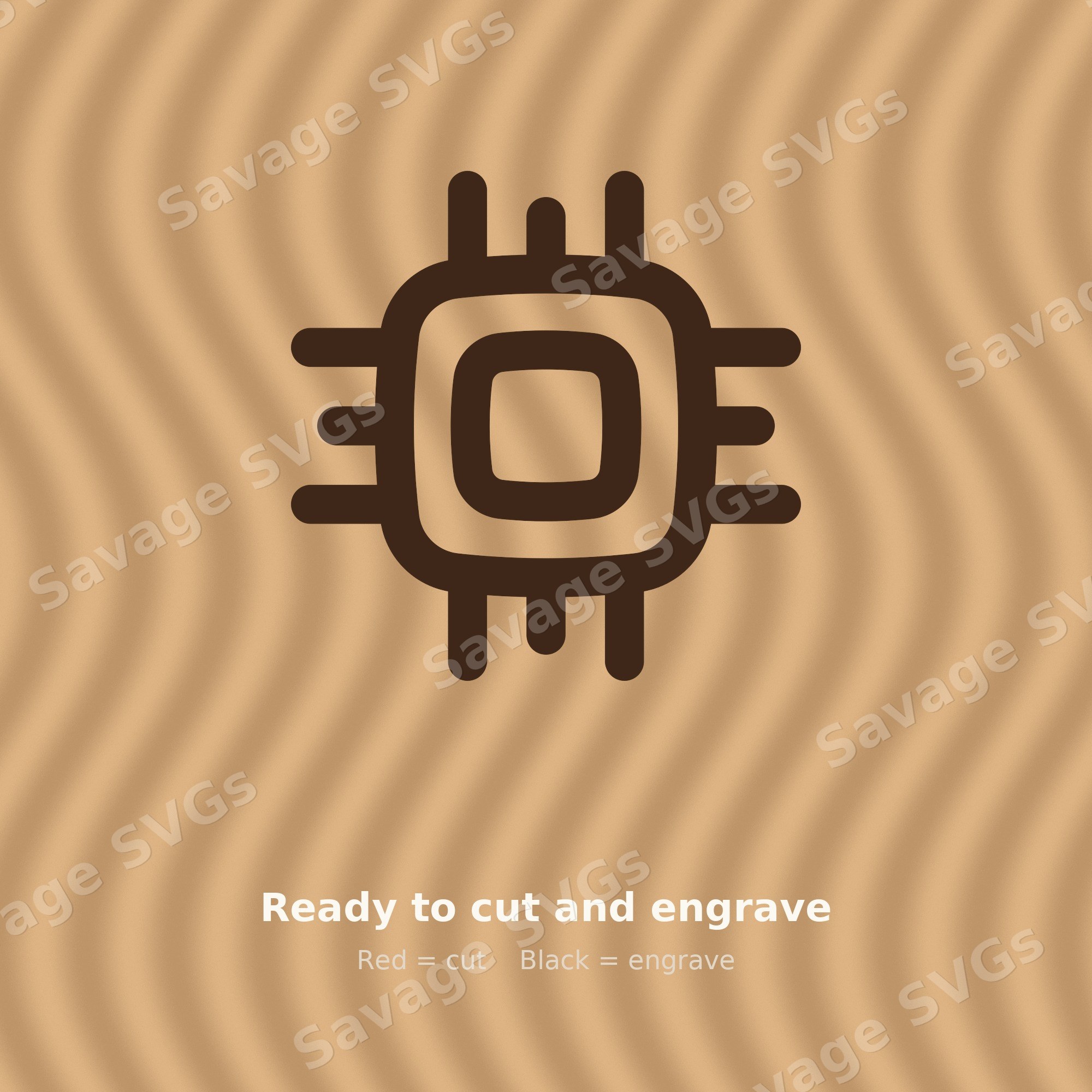 Computer Chip Icon