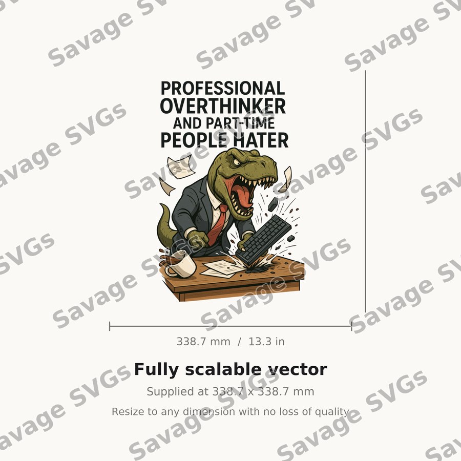 Professional Overthinker People Hater