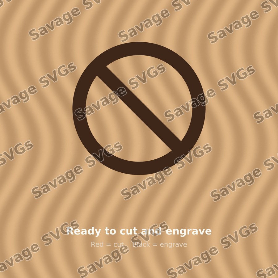 Prohibition Symbol