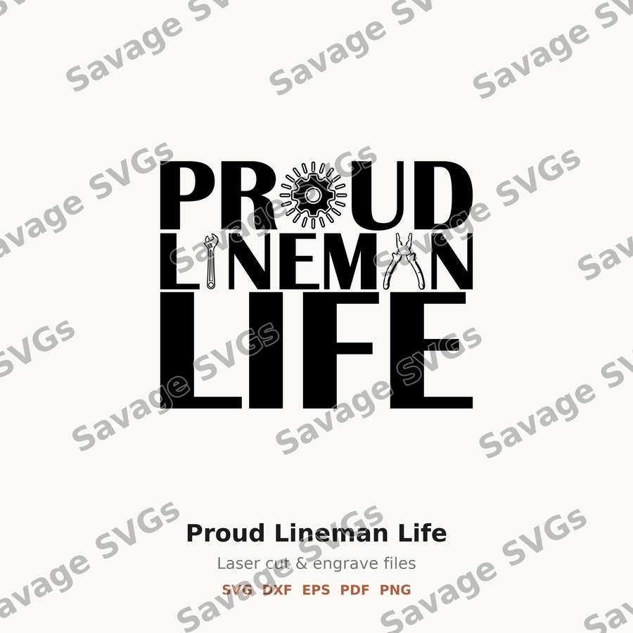 Proud Lineman Life