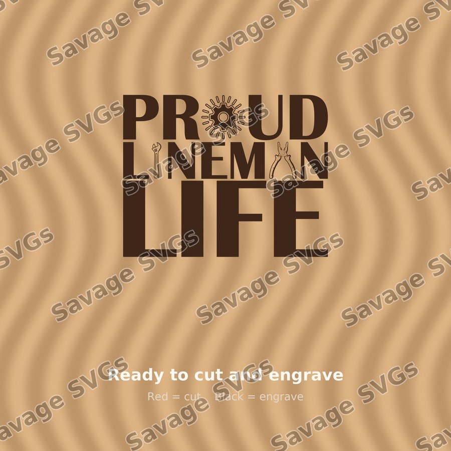 Proud Lineman Life