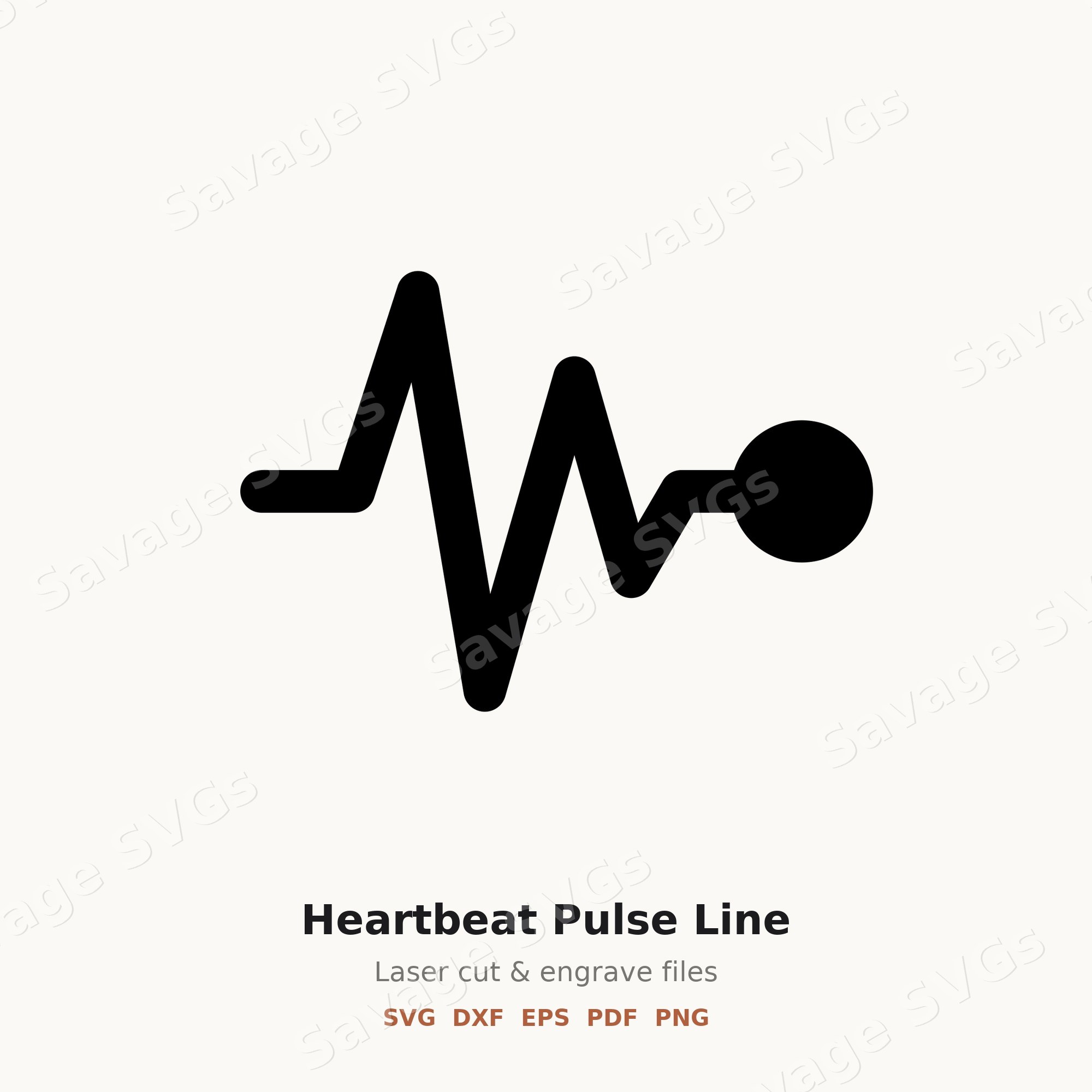 Heartbeat Pulse Line