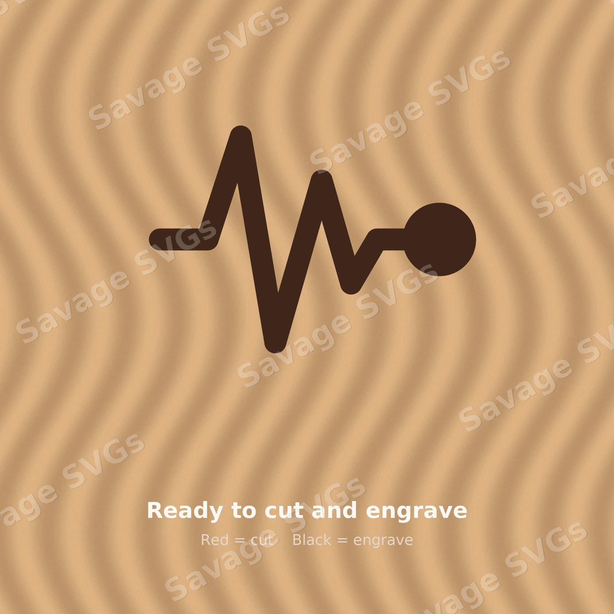Heartbeat Pulse Line