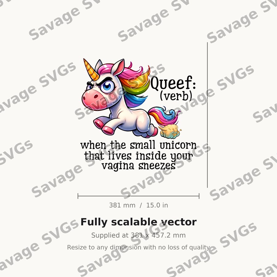 Queef Unicorn Joke