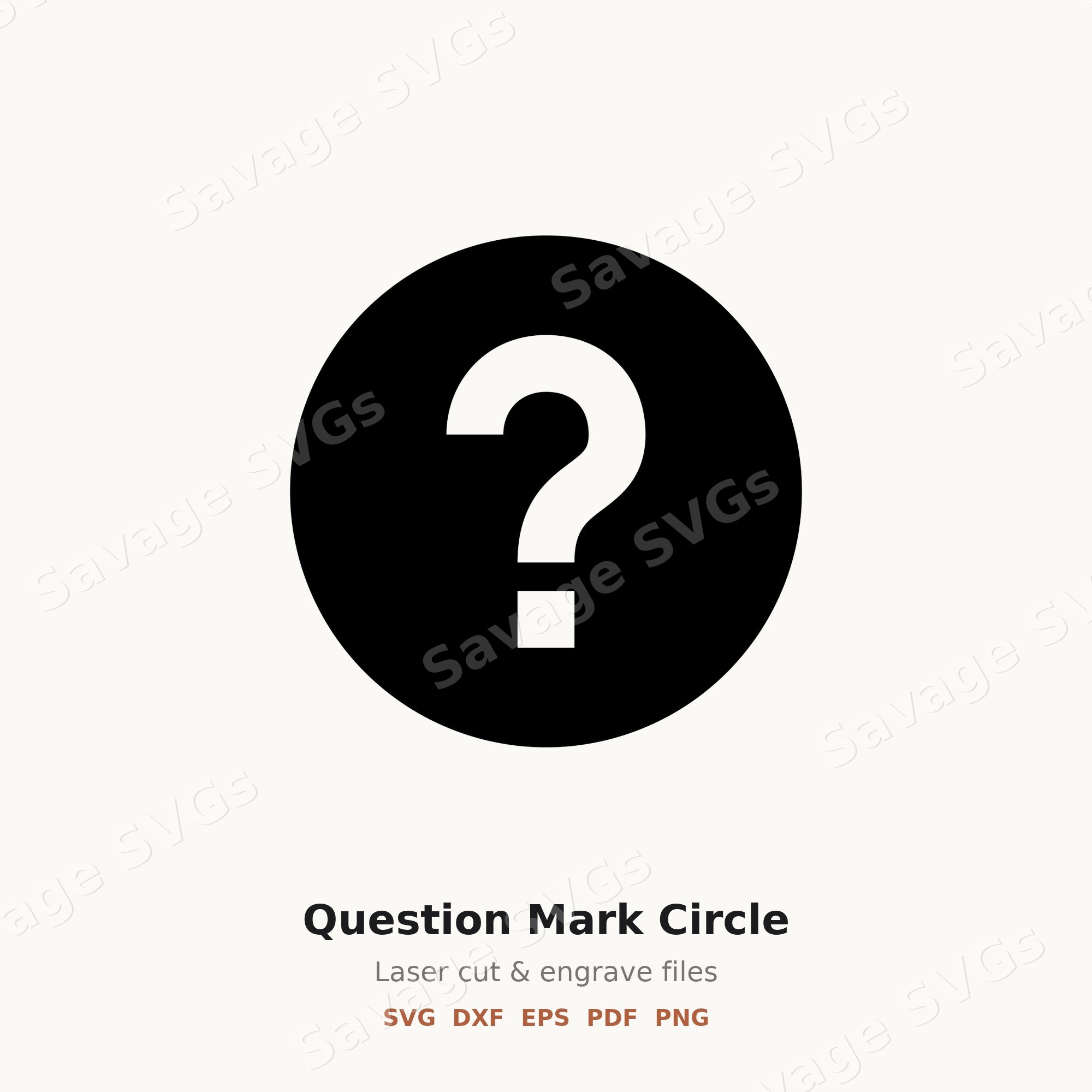 Question Mark Circle